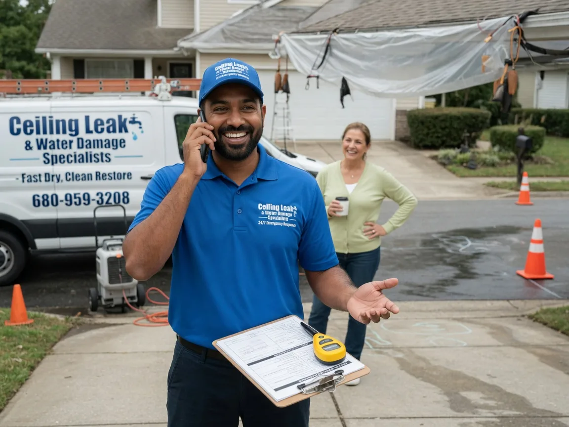 Ceiling Leak Cleanup Lingle, WY FAQs